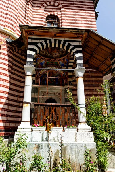 Rila Monastery Bulgarien Juni 2021 Innenansicht Des Klosters Des Ivan — Stockfoto