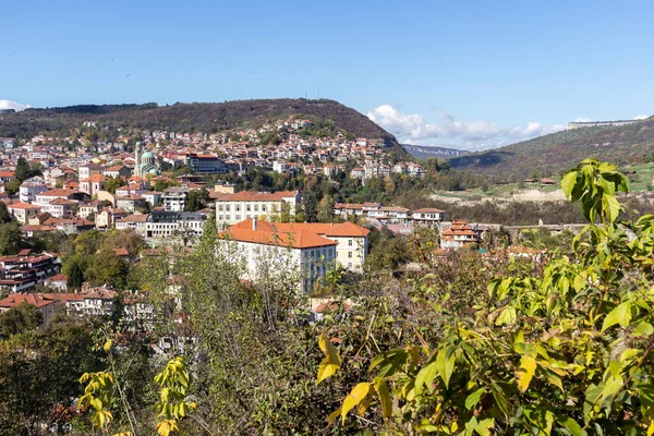 Veliko Tarnovo Bulgarije November 2020 Geweldig Panoramisch Uitzicht Stad Veliko Stockfoto
