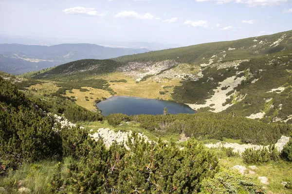 Paisagem Incrível Montanha Rila Perto Lago Yonchevo Bulgária — Fotografia de Stock