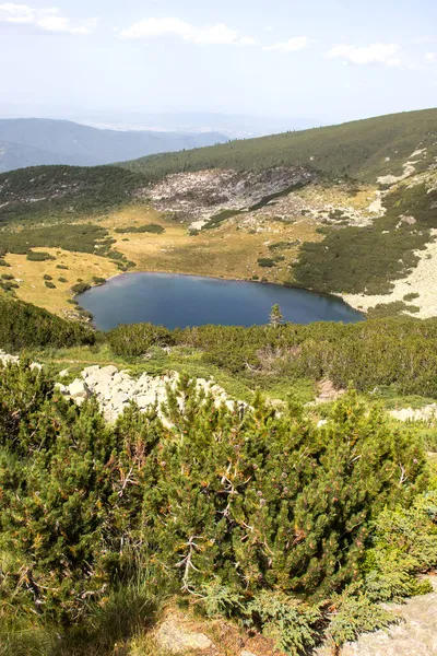 Increíble Paisaje Montaña Rila Cerca Del Lago Yonchevo Bulgaria — Foto de Stock