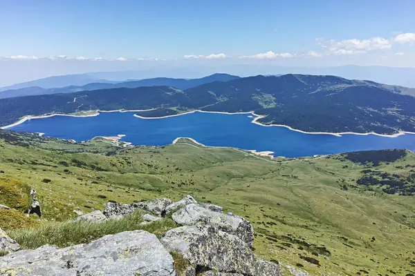 保加利亚Rila山Belmeken水库的奇景 — 图库照片