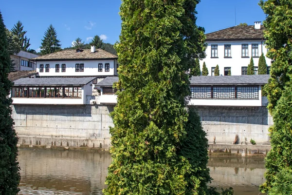 Troyan Bulgaria Agosto 2021 Vista Panoramica Del Centro Della Città — Foto Stock