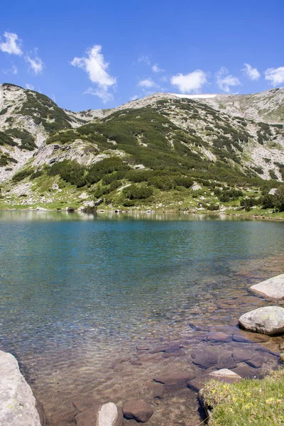 Amazing Landscape Pirin Mountain Dekat Sungai Banderitsa Bulgaria — Stok Foto