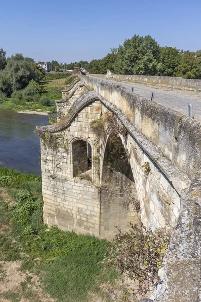 Byala Bulgária August 2020 Századi Híd Yantra Folyó Felett Más — Stock Fotó