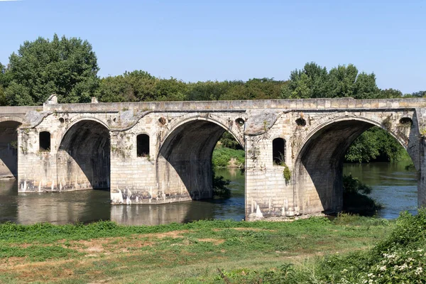 Byala Bulgaria Agosto 2020 Puente Del Siglo Xix Sobre Río —  Fotos de Stock