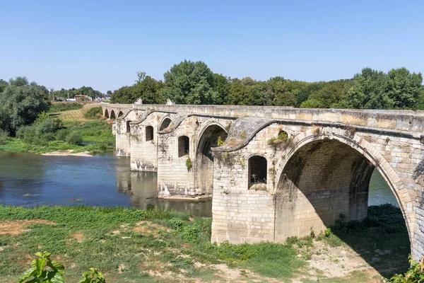 Byala Bulgarie Août 2020 Pont Xixe Siècle Sur Fleuve Yantra — Photo