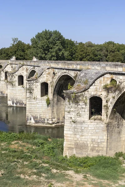 Byala Bulgária August 2020 Századi Híd Yantra Folyó Felett Más — Stock Fotó