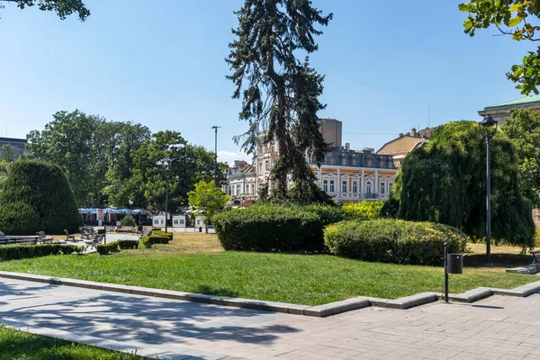 Ruse Bulgaria Agosto 2021 Edificio Típico Calle Centro Ciudad Ruse — Foto de Stock