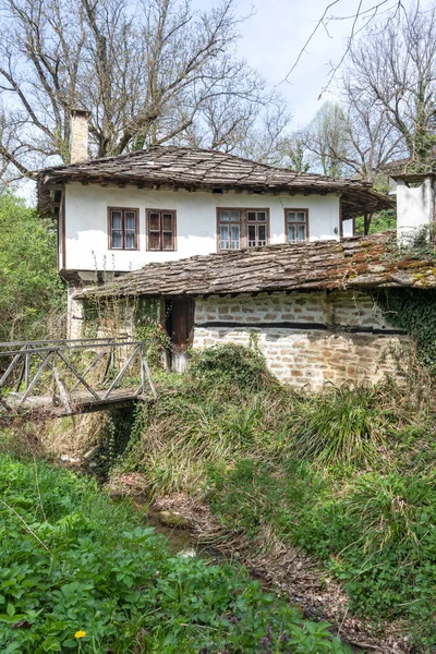 Bozhentsi Bulgária Maio 2021 Rua Típica Casas Antigas Vila Histórica — Fotografia de Stock