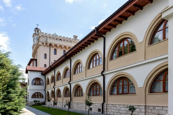 Orthodoxes Hadzhidimovo Kloster Des Heiligen Georgs Gebiet Blagoevgrad Bulgarien Stockbild