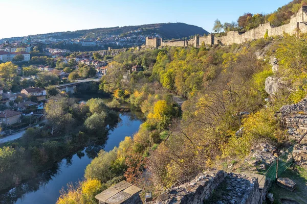 Veliko Tarnovo Bulgarien November 2020 Ruinen Der Mittelalterlichen Festung Tsarevets — Stockfoto