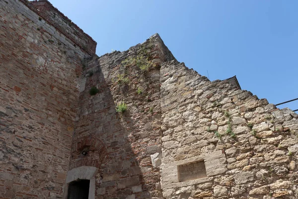 Средневековая Крепость Баба Вида Берегу Дуная Городе Видин Болгария — стоковое фото