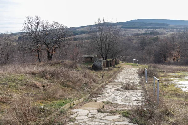 Ancient Thracian Dolmen Nachevi Chairi Nachovi Chairi Village Hlyabovo Haskovo — Photo