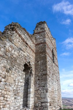 Bulgaristan 'ın Haskovo Bölgesi Matochina köyü yakınlarındaki Ortaçağ Bukelon Kalesi kalıntıları