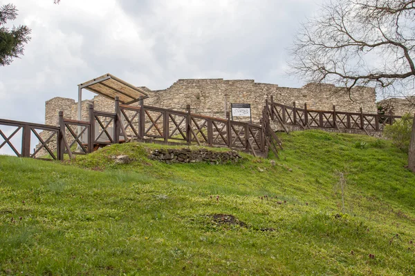 Mezdra Bulgaria April 2021 Ruins Fortress Kaleto Town Mezdra Vratsa — Foto Stock