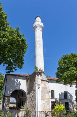 VIDIN, BULGARIA - 23 Mayıs 2021: Bulgaristan 'ın Vidin kentindeki Osman Pazvantoğlu camisi