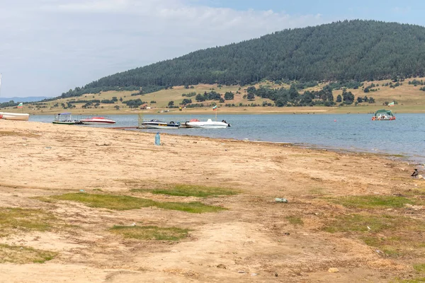 Batak Bulgaria Septiembre 2020 Vista Panorámica Del Embalse Batak Región —  Fotos de Stock