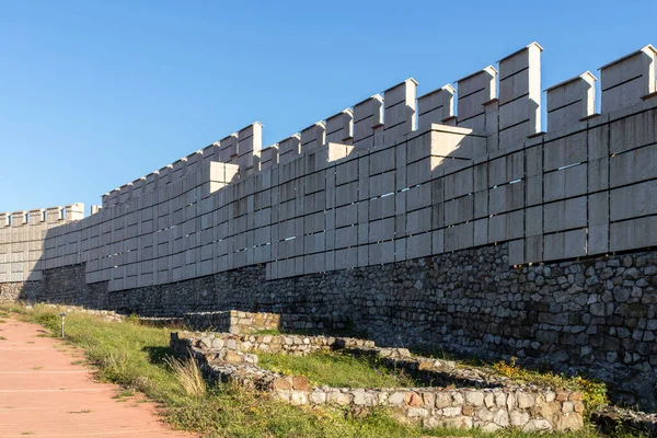 Ruinas Ciudad Fortificada Medieval Krakra Cerca Ciudad Pernik Desde Período — Foto de Stock