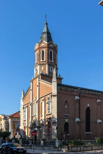 Ruse Bulgaria Agosto 2021 Tipica Strada Edificio Nel Centro Della — Foto Stock