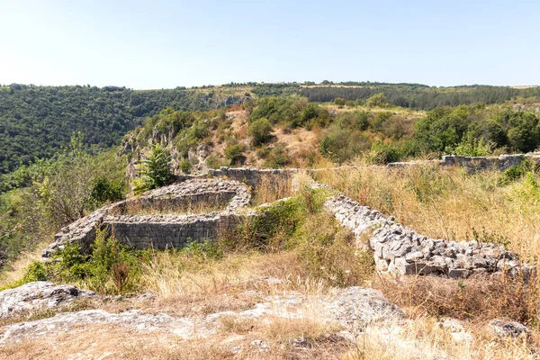 Ερείπια Της Μεσαιωνικής Οχυρωμένης Πόλης Cherven Από Την Περίοδο Της — Φωτογραφία Αρχείου