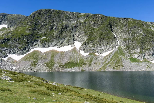 Amazing Landscape Seven Rila Lakes Rila Mountain Bulgarije — Stockfoto