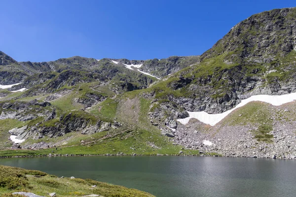 Paysage Incroyable Des Sept Lacs Rila Montagne Rila Bulgarie — Photo