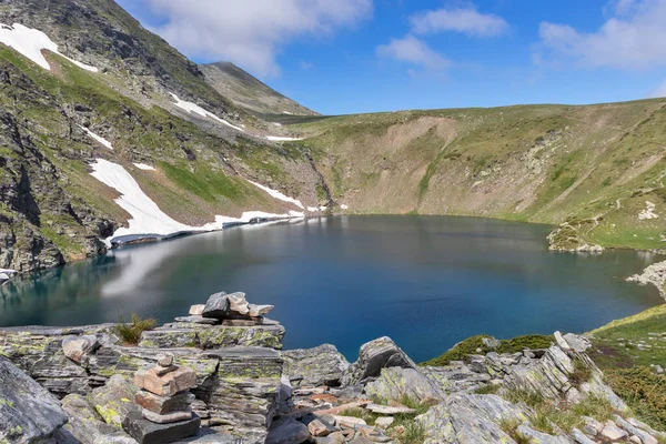 Increíble Paisaje Los Siete Lagos Rila Montaña Rila Bulgaria —  Fotos de Stock