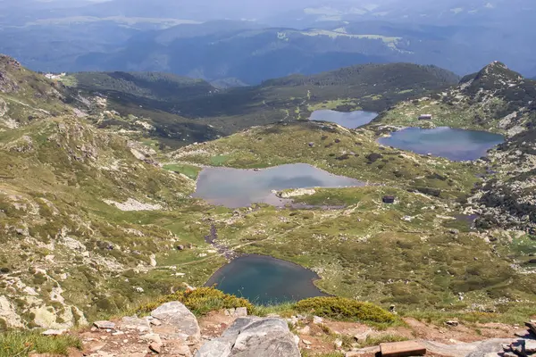 Increíble Paisaje Los Siete Lagos Rila Montaña Rila Bulgaria — Foto de Stock