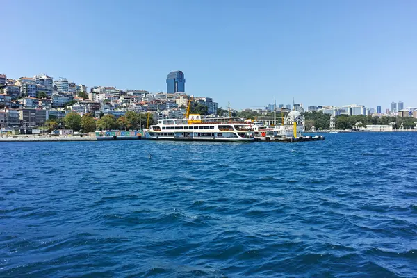 Istanbul Türkei Juli 2019 Erstaunliches Panorama Vom Bosporus Bis Istanbul — Stockfoto