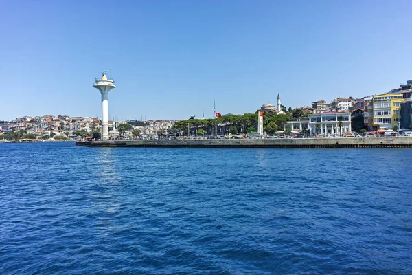 Istanbul Türkei Juli 2019 Erstaunliches Panorama Vom Bosporus Bis Istanbul — Stockfoto