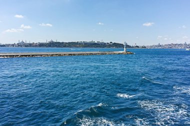 İSTANBUL, TURKEY - 27 Temmuz 2019: İstanbul 'dan İstanbul' a İnanılmaz Panorama