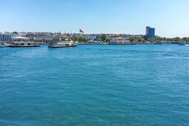 İSTANBUL, TURKEY - 27 Temmuz 2019: İstanbul 'dan İstanbul' a İnanılmaz Panorama