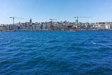 İSTANBUL, TURKEY - 27 Temmuz 2019: İstanbul 'dan İstanbul' a İnanılmaz Panorama