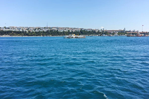 Istanbul Turquia Julho 2019 Panorama Incrível Bósforo Cidade Istambul Turquia — Fotografia de Stock