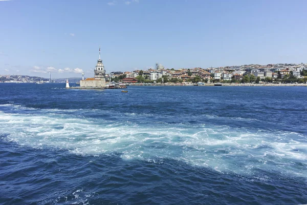 Istanbul Turkey Липня 2019 Дивовижна Панорама Від Босфору Стамбула Туреччина — стокове фото