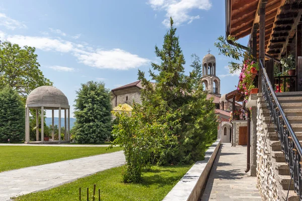 Ortodoxní Hadzhidimovo Klášter Svatého Jiří Blagoevgrad Region Bulharsko — Stock fotografie