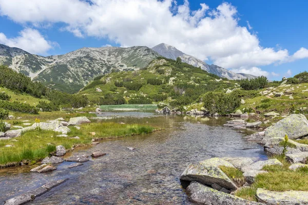 Paesaggio Incredibile Con Fiume Banderitsa Pirin Mountain Bulgaria — Foto Stock