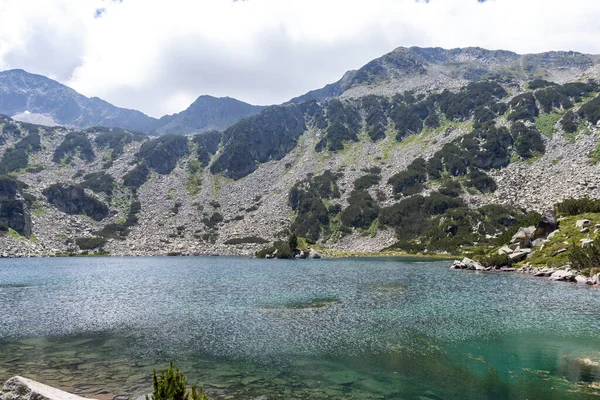 Εκπληκτικό Τοπίο Της Λίμνης Πιρίν Μάουντεν Και Φις Μπαντερίτσα Βουλγαρία — Φωτογραφία Αρχείου