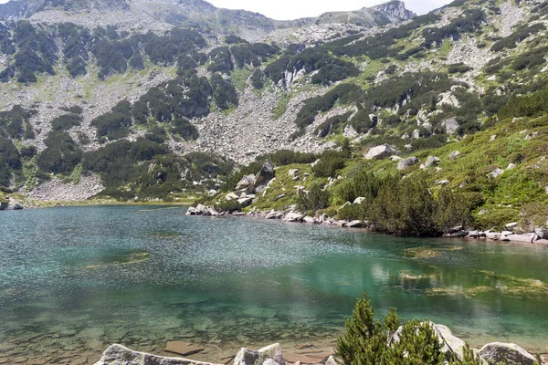 Úžasná Krajina Jezera Pirin Mountain Fish Banderitsa Bulharsko — Stock fotografie