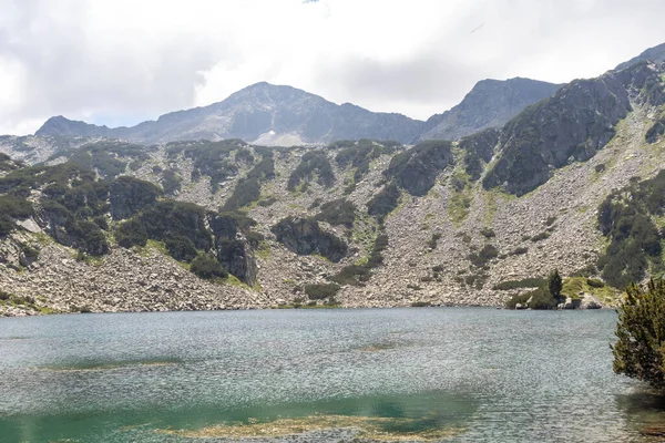 Paesaggio Incredibile Pirin Mountain Pesce Lago Banderitsa Bulgaria — Foto Stock