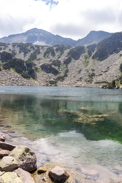 Paisagem Incrível Pirin Mountain Fish Banderitsa Lago Bulgária — Fotografia de Stock