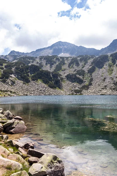 Increíble Paisaje Montaña Pirin Lago Fish Banderitsa Bulgaria — Foto de Stock