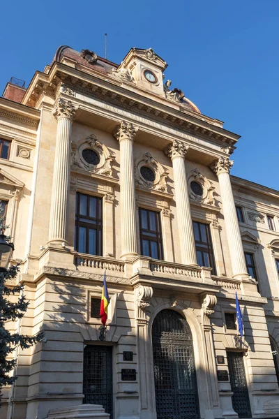 Bucharest Rumania Agosto 2021 Típica Calle Bulevar Centro Casco Antiguo — Foto de Stock