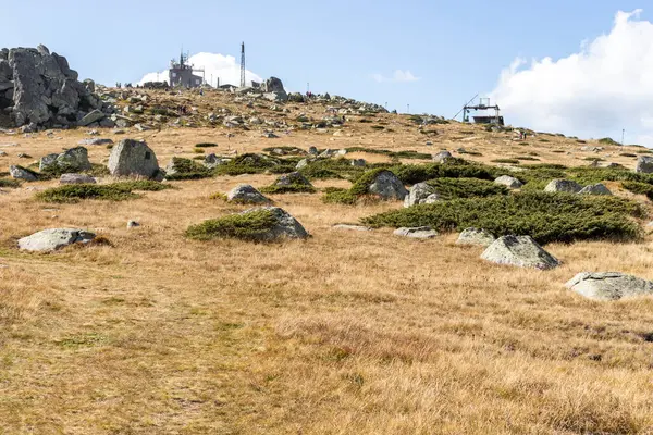 İnanılmaz Sonbahar Manzarası Vitosha Dağı, Sofya Şehir Bölgesi, Bulgaristan