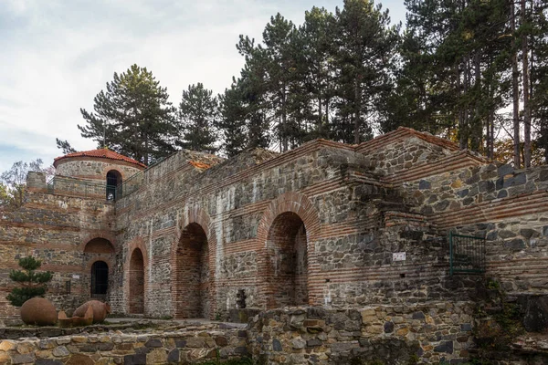 Kyustendil Bulgarien November 2021 Ruinerna Den Sena Antika Fästningen Hisarlaka — Stockfoto