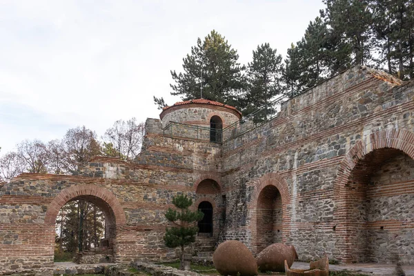 Kyustendil Bulharsko Listopadu 2021 Zřícenina Pozdně Starobylé Pevnosti Hisarlaka Nedaleko — Stock fotografie