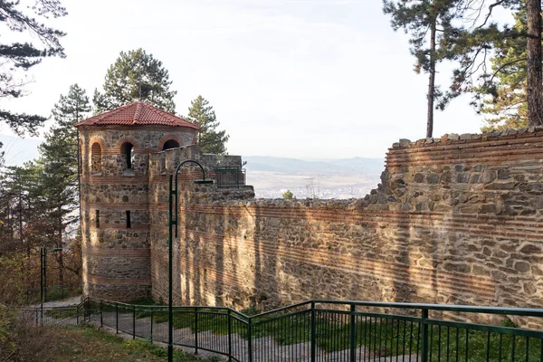 Kyustendil Bulgaria November 2021 Ruins Late Antique Hisarlaka Fortress Town — Stock Photo, Image