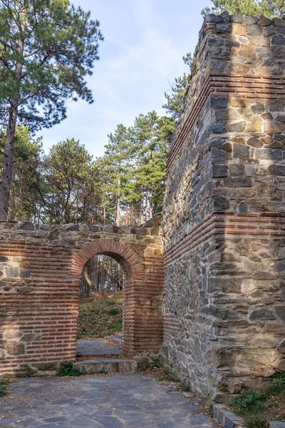 Kyustendil Bulgarie Novembre 2021 Ruines Forteresse Antique Hisarlaka Près Kyustendil — Photo