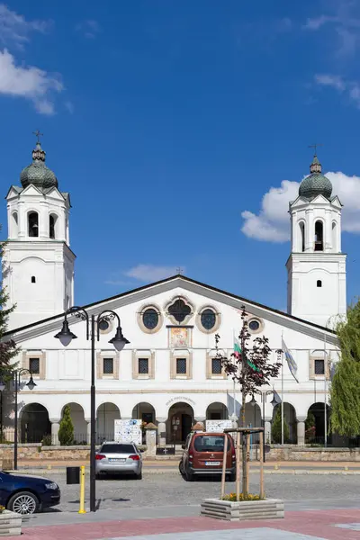 Panagyurishte Bulgaria 2013年12月13日 ブルガリア パザルジェイク地方の歴史的な町 パンガユリシテにある聖ゲオルギオス教会 — ストック写真