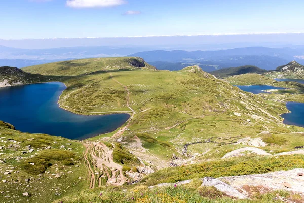 Increíble Paisaje Montaña Rila Cerca Los Siete Lagos Rila Bulgaria — Foto de Stock